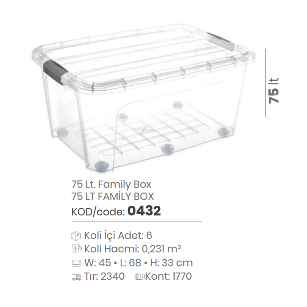 CAJA FAMILIAR DE 75 LT