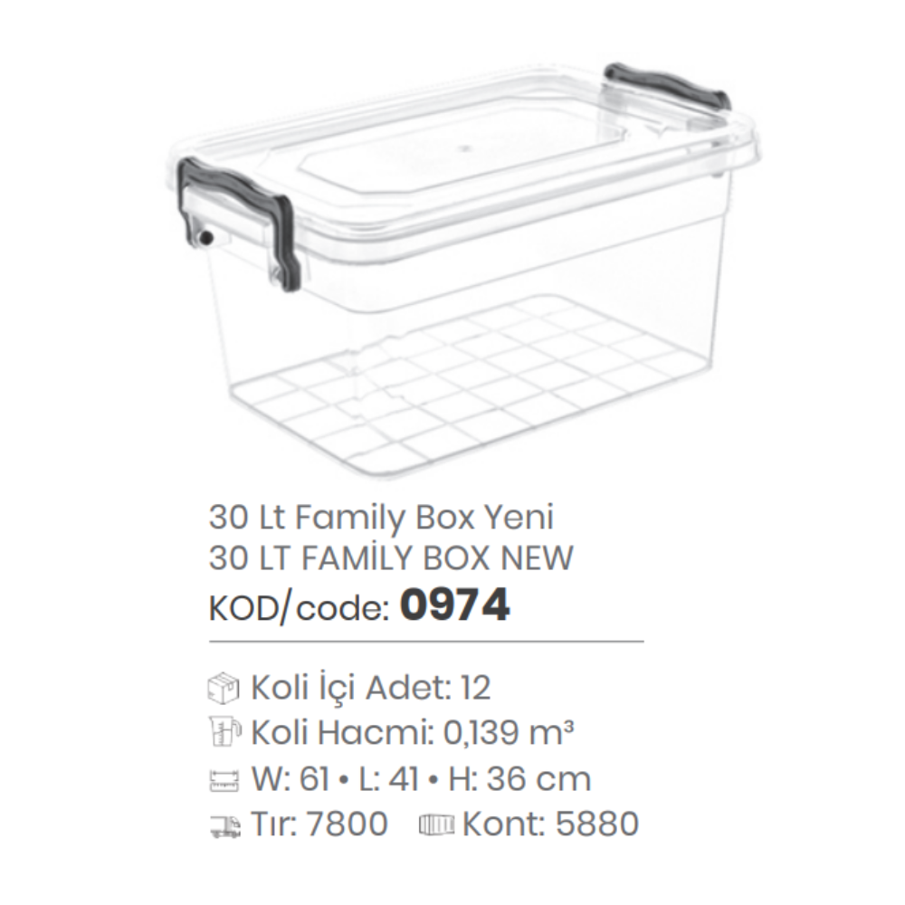 CAJA FAMILIAR DE 30 LT