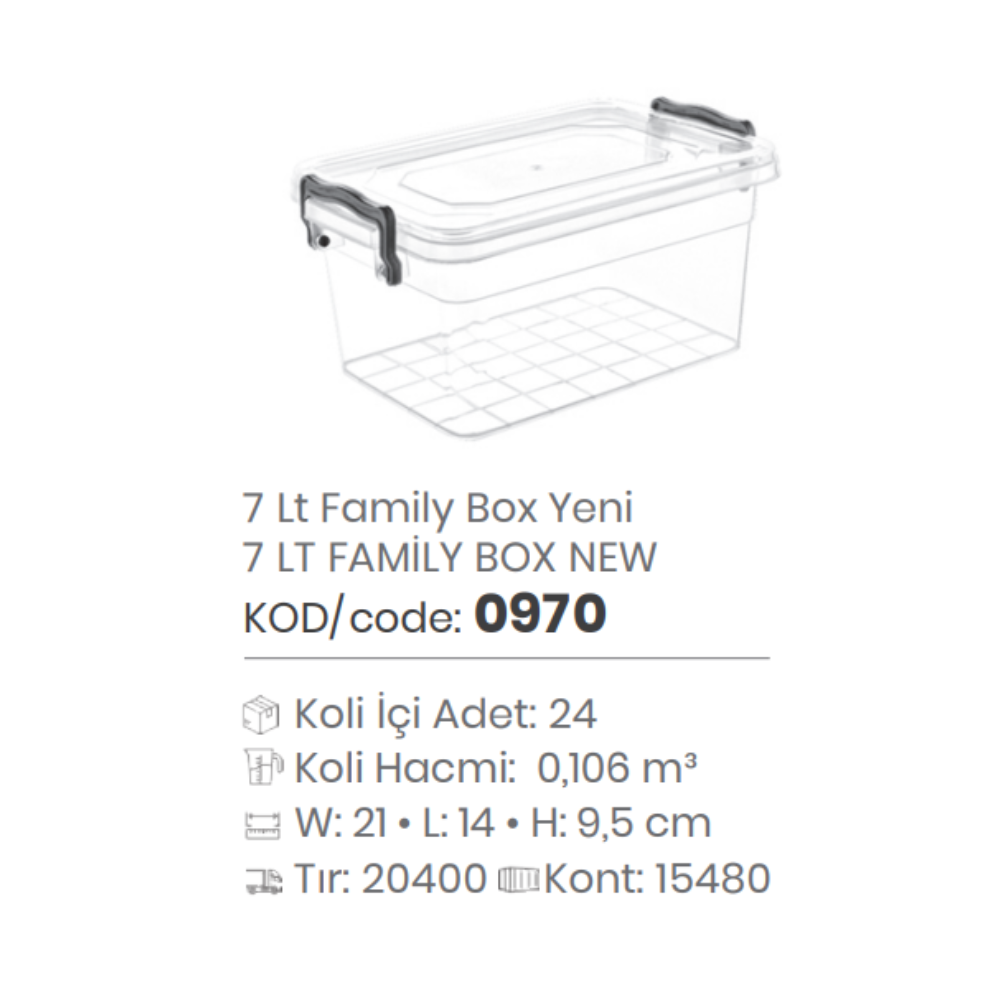 CAJA FAMILIAR DE 7 LT