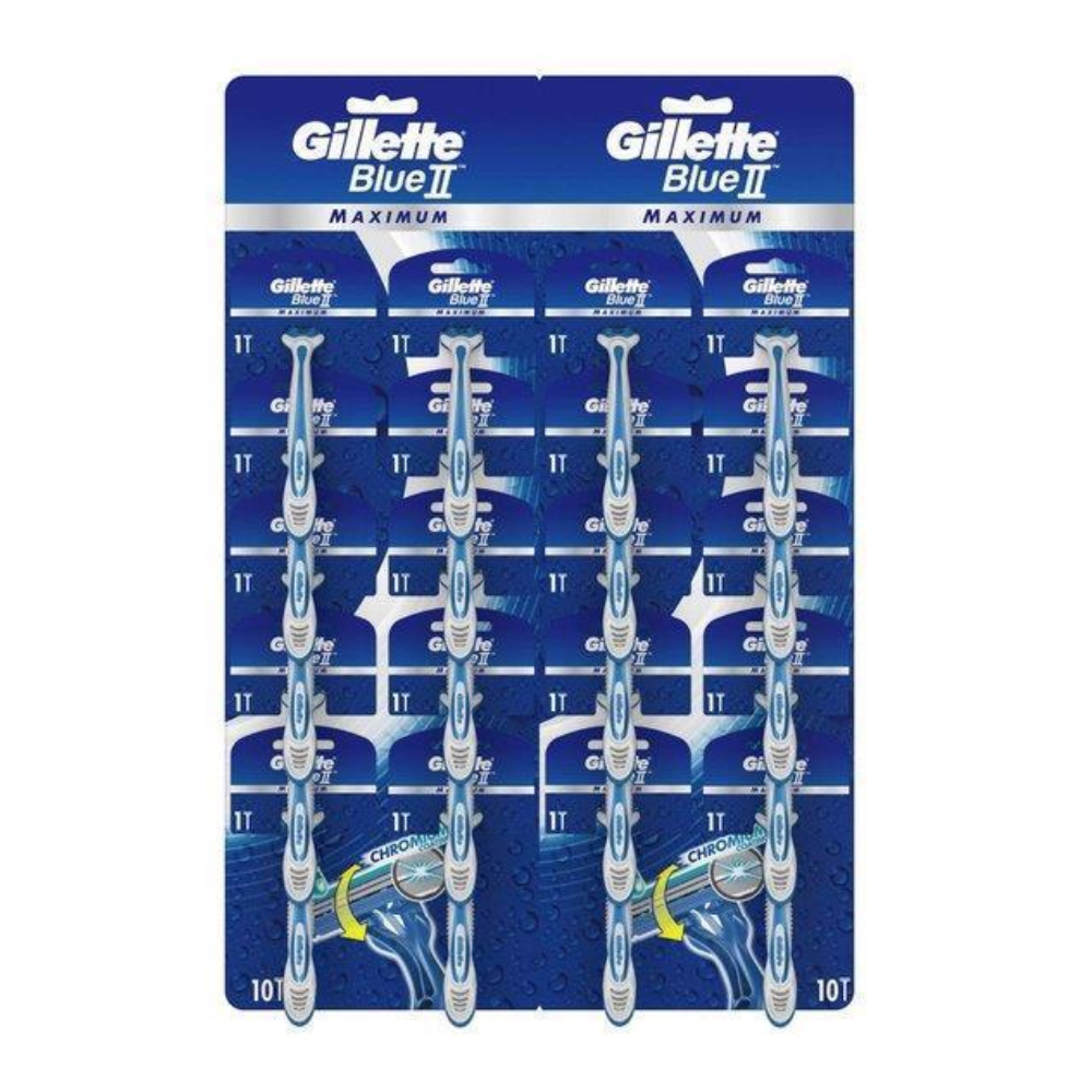 GILLETTE BLUE 2-20 PIEZAS MÁXIMO