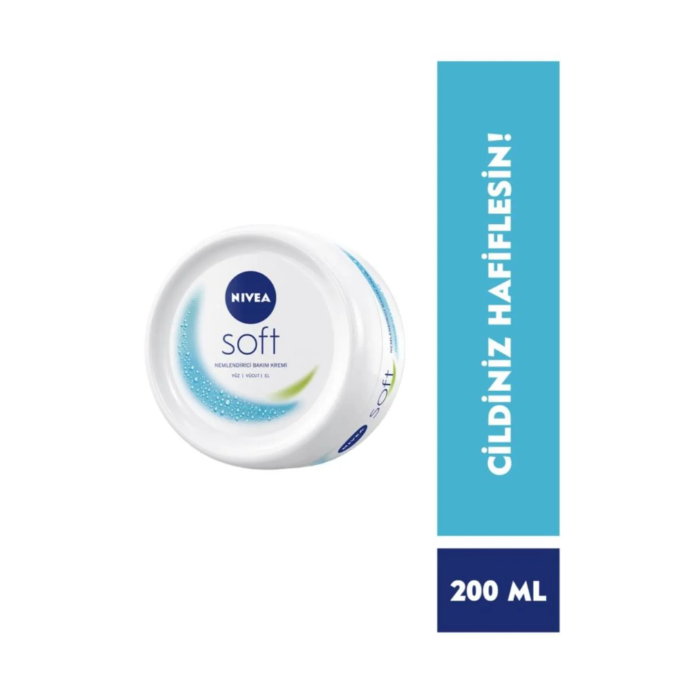 NIVEA CREMA HIDRATANTE SUAVE TARRO DE 200 ML