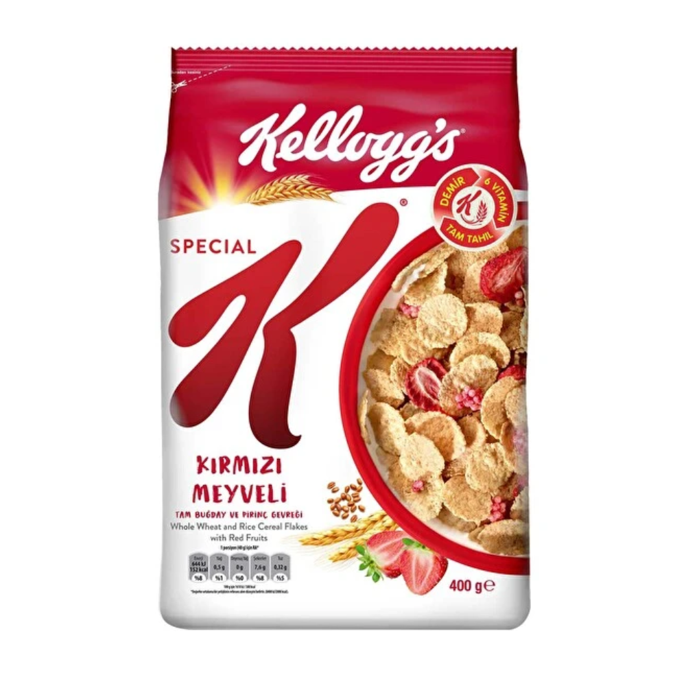 ÜLKER KELLOGG'S KIRMIZI MEYVELI 400 GR