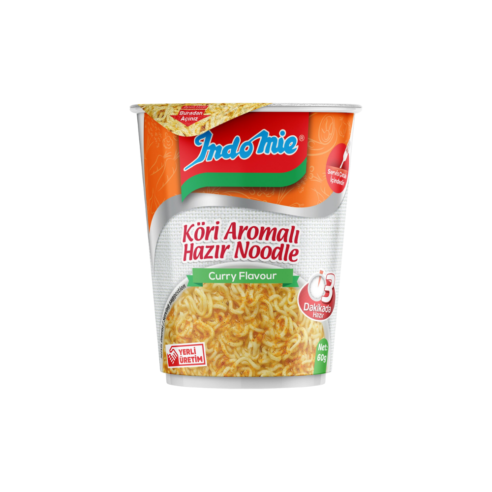 INDOMIE NOODLE CUP SABOR CURRY 60 GR