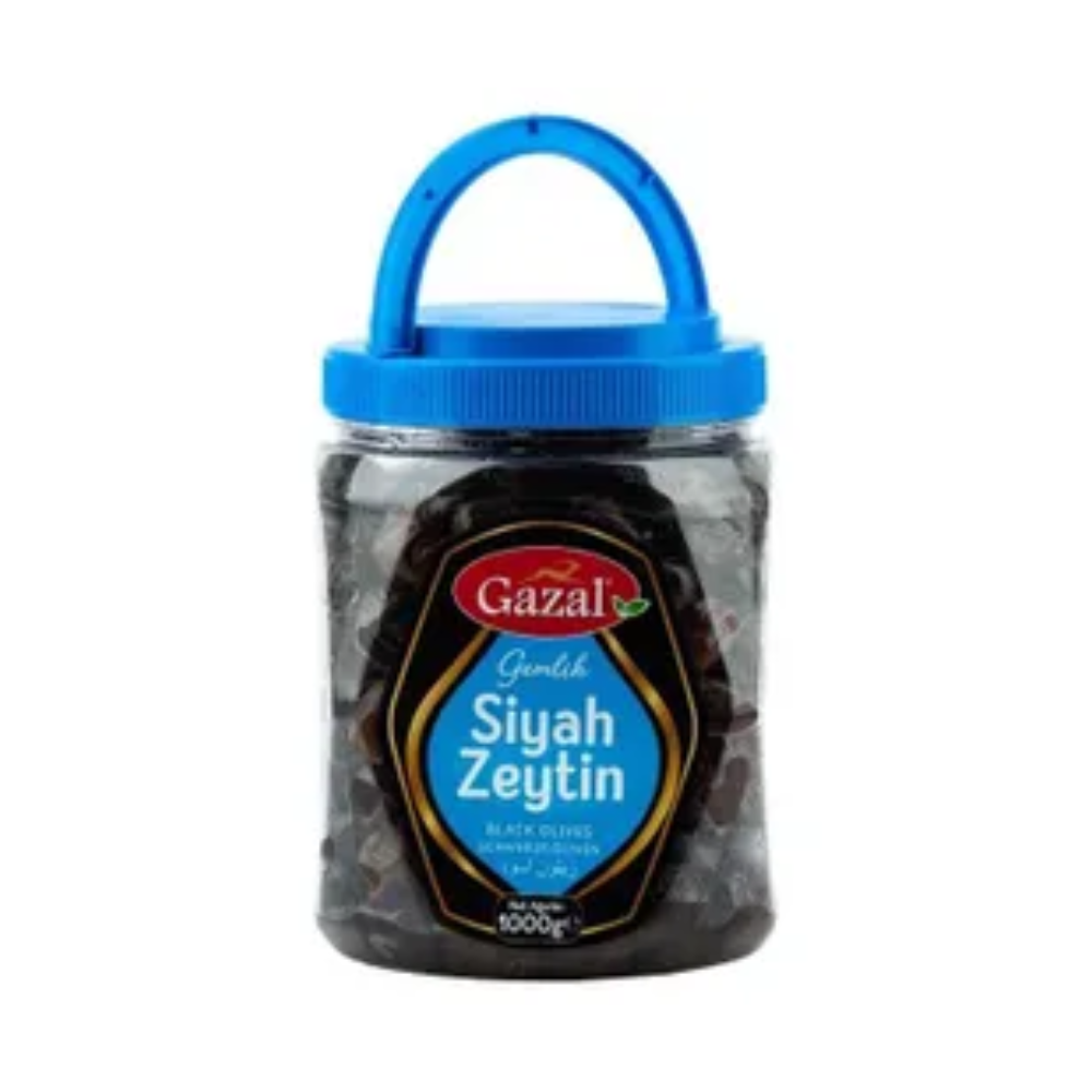 GAZAL 1000 GR ACEITUNA NEGRO GEMLİK