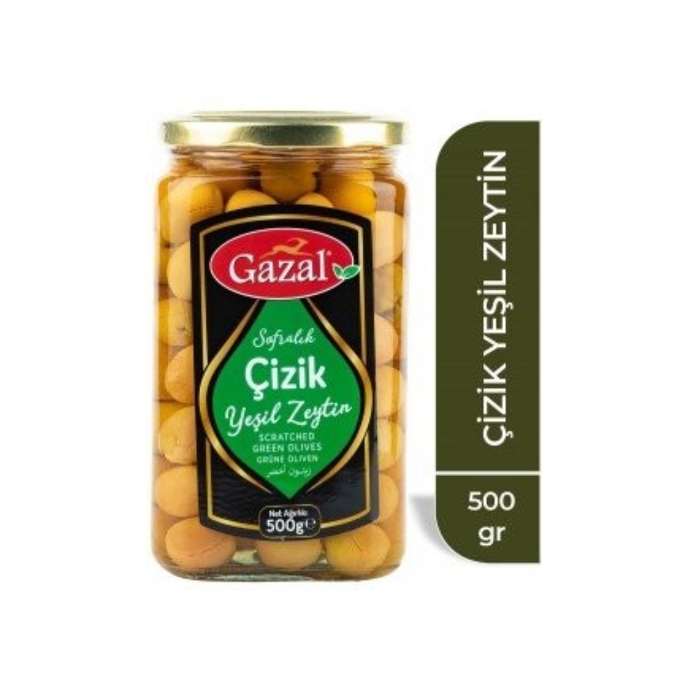 GAZAL 500 GR ACEITUNA VERDES TRITURADAS