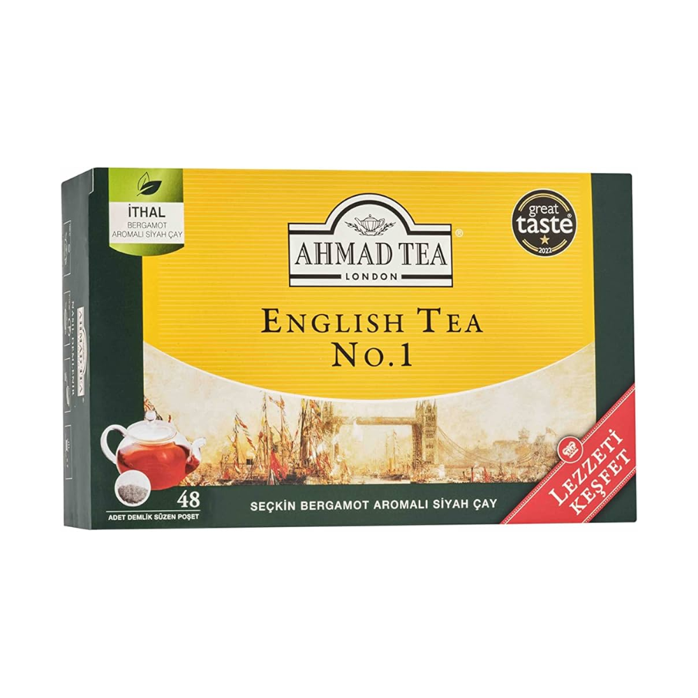 AHMAD TÉ BOLSITAS 48 PIEZAS ENG. NO1