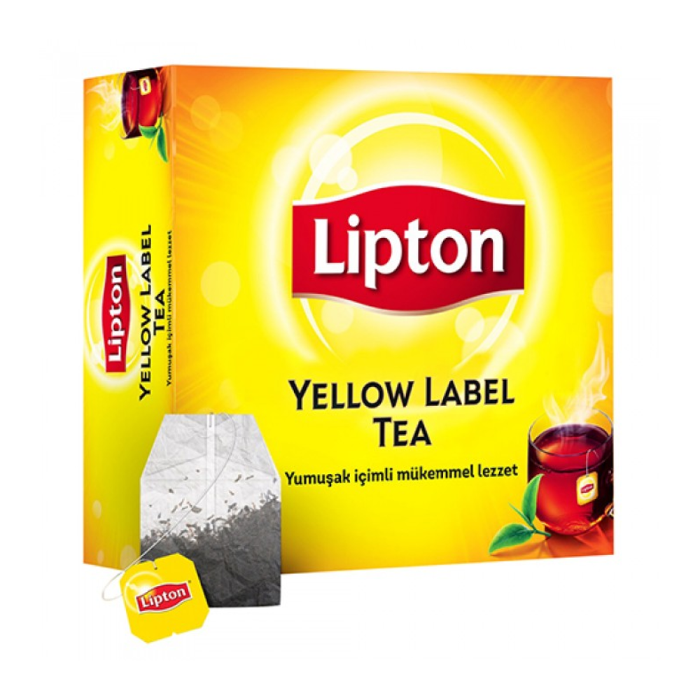 LIPTON ETIQUETA AMARILLA 100 PIEZAS