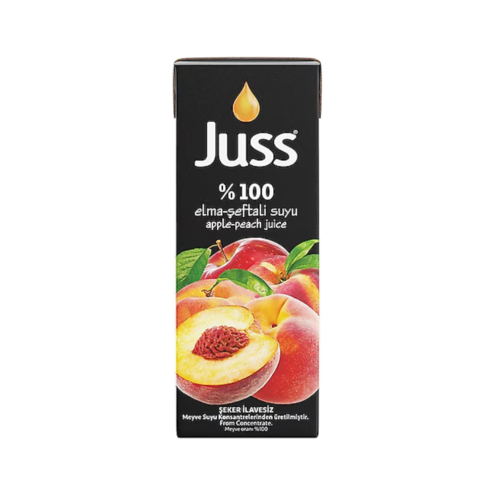 JUSS SLIM 200 ML 100% MELOCOTÓN MANZANA