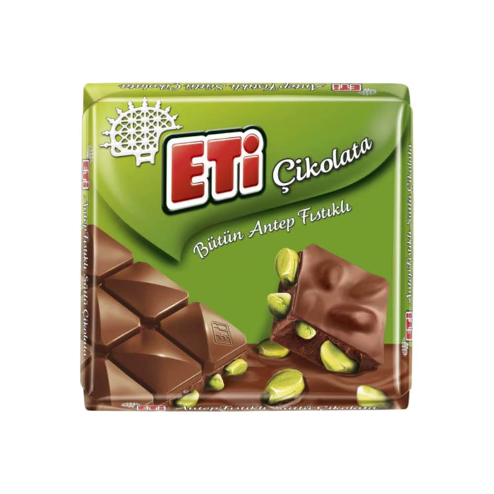 ETI PISTACHO CUADRADO CHOCOLATE 60GR