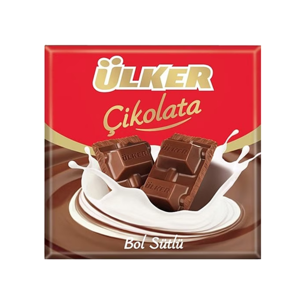 ÜLKER CUADRADO DE LECHE CHOCOLATADA 60GR