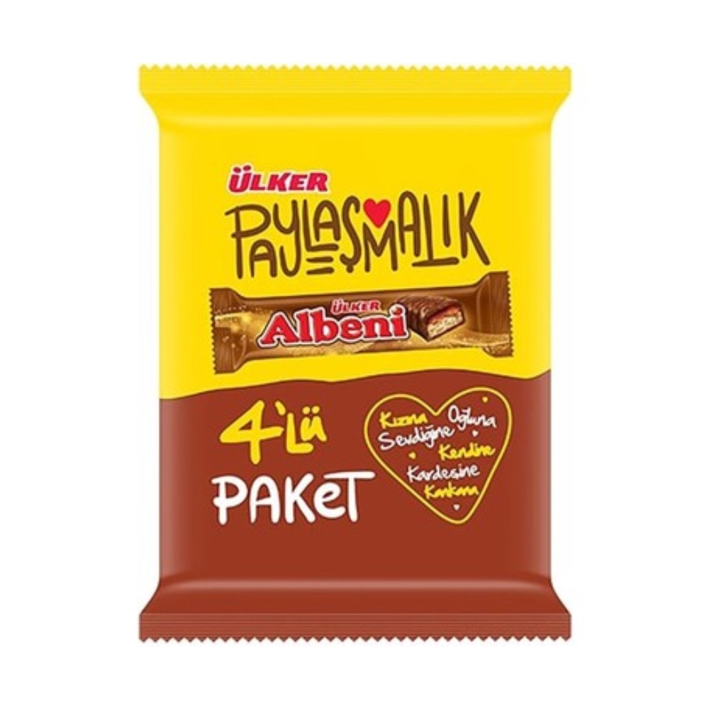 ÜLKER ALBENI 4 PIEZAS 160GR