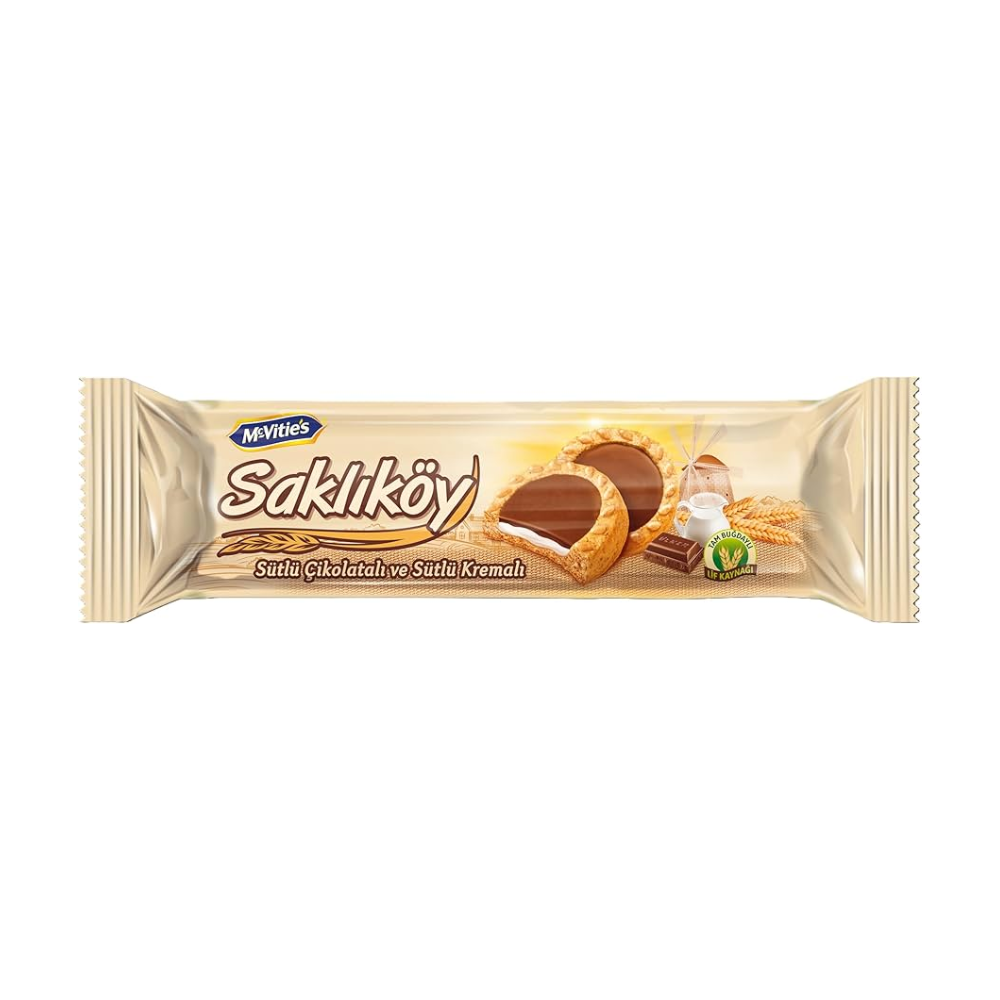 ÜLKER SAKLIKÖY CHOCOLATE CON LECHE 100 GR