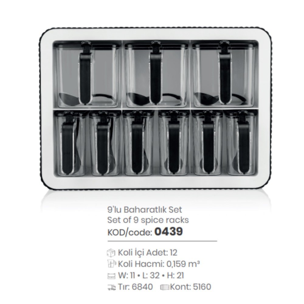 9 LU BAHARATLIK SET