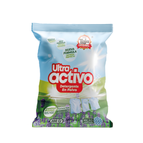 ULTRA ACTIVO DETERGENTE EN POLVO 200 GR