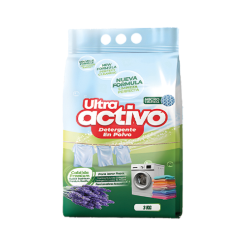 ULTRA ACTIVO DETERGENTE EN POLVO 3 KG