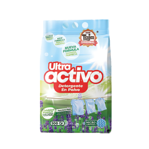 ULTRA ACTIVO DETERGENTE EN POLVO 500 GR