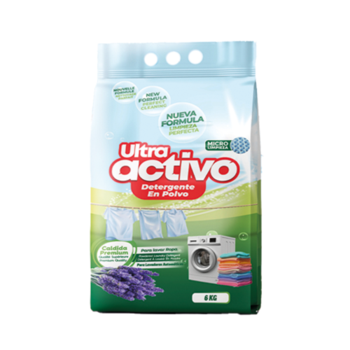 ULTRA ACTIVO DETERGENTE EN POLVO 6 KG