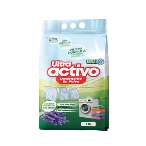 ULTRA ACTIVO DETERGENTE EN POLVO 9 KG