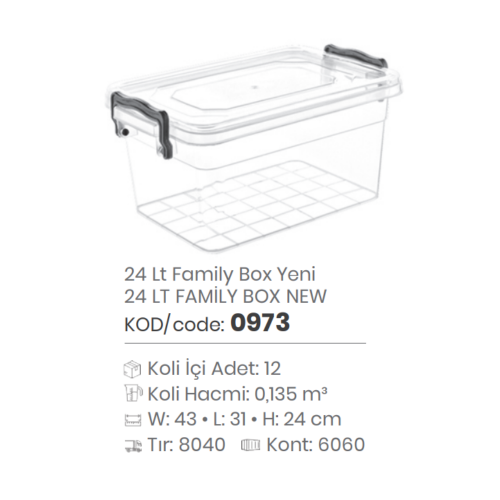 CAJA FAMILY DE 24 LT