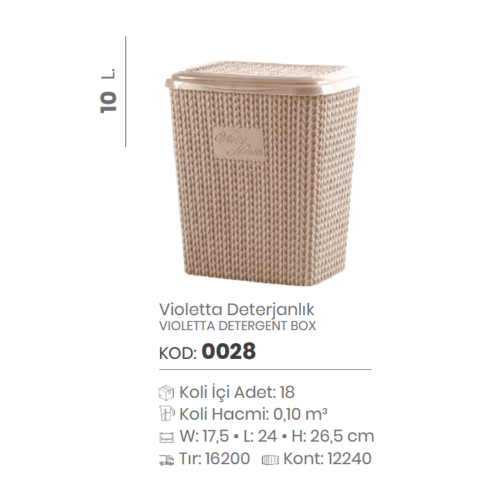 CAJA DE DETERGENTE VIOLETTA
