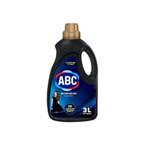 DETERGENTE LIQUIDO ABC 3 KG NEGRO