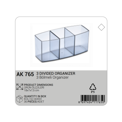 3 ORGANIZADOR DIVIDIDO
