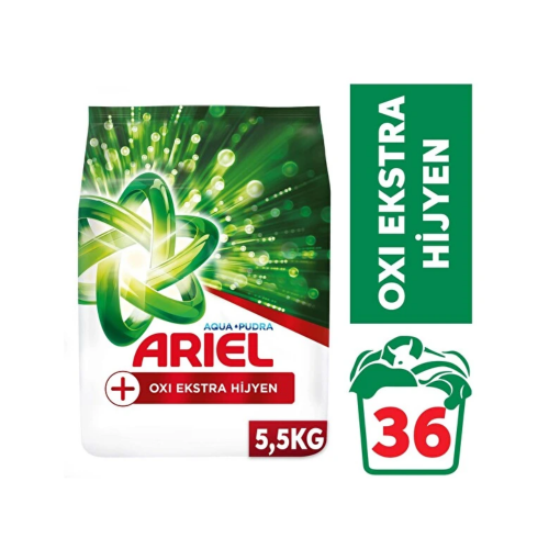 ARIEL MATIC OXI 5,5 KG POTENTE IMPACTO