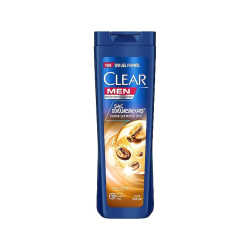 CLEAR MEN CHAMPÚ 350 ML GRANOS DE CAFÉ ANTIDERRAME