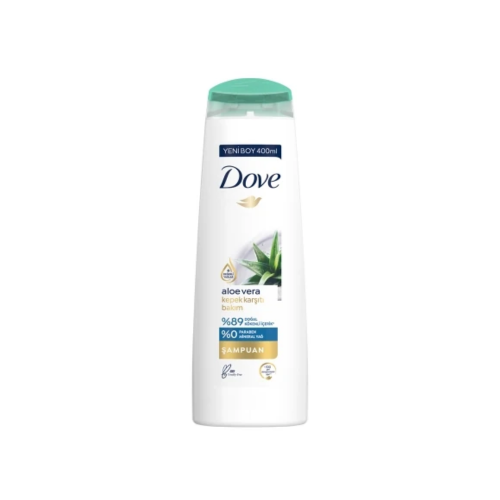 DOVE CHAMPÚ 400 ML SALVADO ALOE VERA