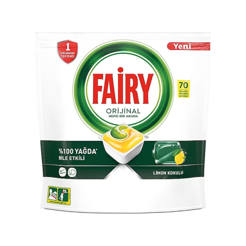 FAIRY TABLETA TODO EN UNO 70 PIEZAS