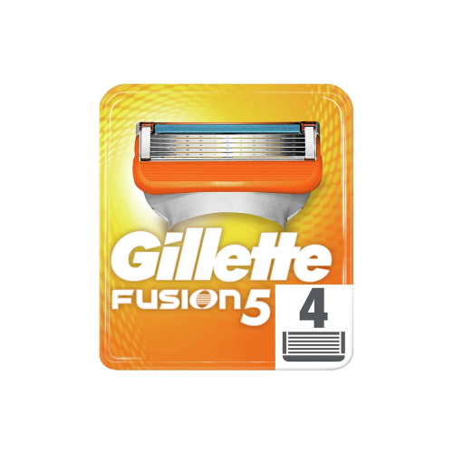 GILLETTE FUSION PIEZAS DE 4