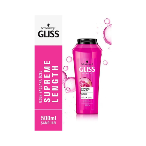 GLISS CHAMPÚ 500 ML LONGITUD SUPREMA