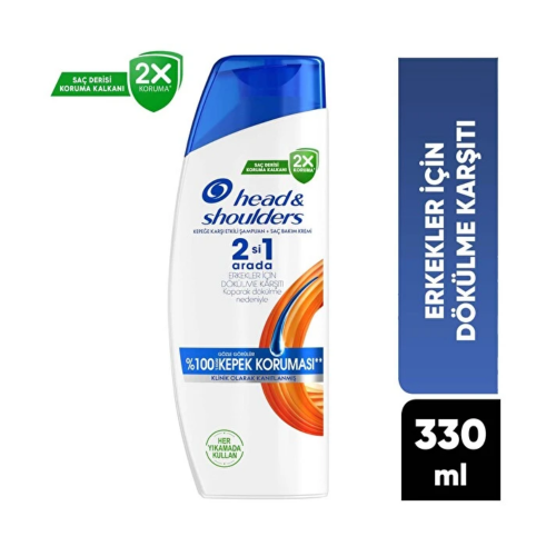 H&S CHAMPÚ 330 ML HOMBRE ANTI-DESPRENDIMIENTO 2/1