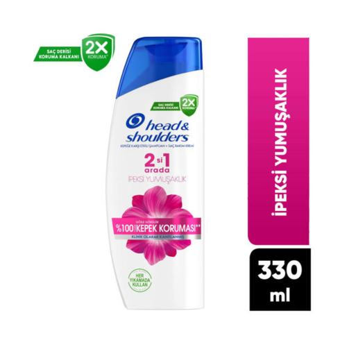 H&S CHAMPÚ 330 ML SEDOSO SUAVE 2/1