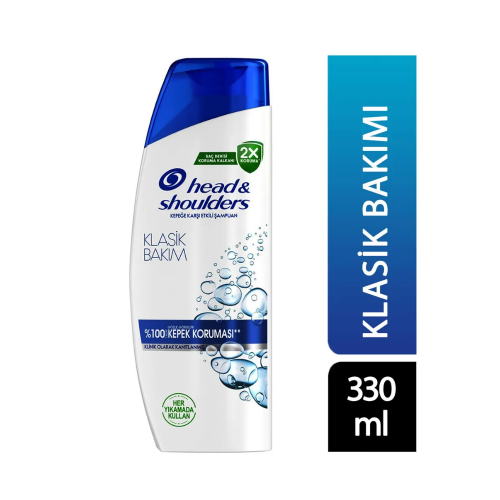 H&S CHAMPÚ 330 ML CUIDADO CLÁSICO 2/1