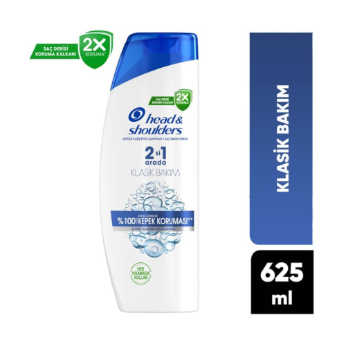 H&S CHAMPÚ CLASSIC CARE 2EN1 625 ML
