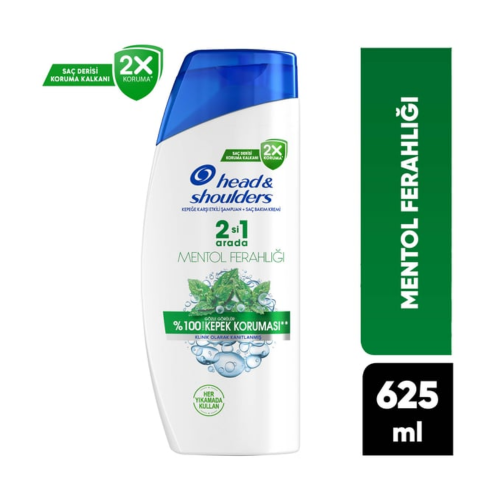 H&S CHAMPÚ MENTOL REFRESCANTE 2EN 1 625 ML