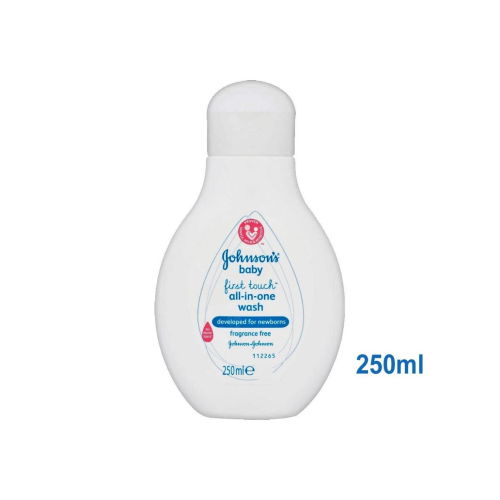 JOHNSON'S BABY CHAMPÚ JABÓN PARA RECIÉN NACIDOS 250 ML ALL-IN-ONE