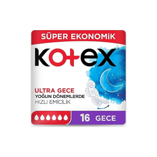 KOTEX ULTRA 4 PIEZAS 16 NOCHES