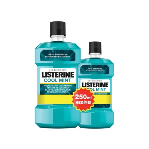 LISTERINE MENTA FRÍA 500ML + 250ML