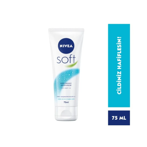 NIVEA CREMA HIDRATANTE SUAVE TUBO DE 75 ML