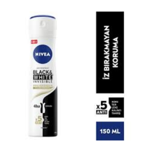 NIVEA SPRAY KDN INV B&W SEDA SEDA 150ML