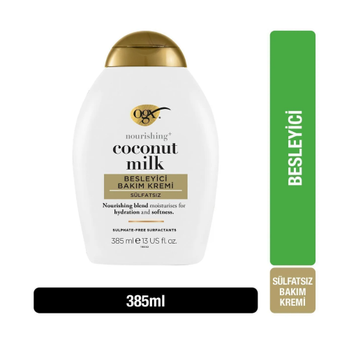 OGX CREMA NUTRICIONAL PARA EL CUIDADO DEL CABELLO CON LECHE DE COCO 385ML
