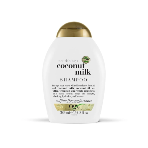 OGX CHAMPÚ NUTRICIONAL DE LECHE DE COCO 385ML