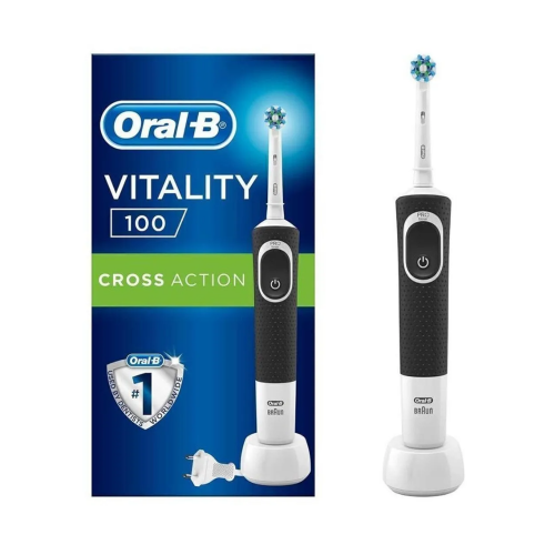 ORAL-B RECARGABLE D100 NEGRO ACCIÓN CRUZADA