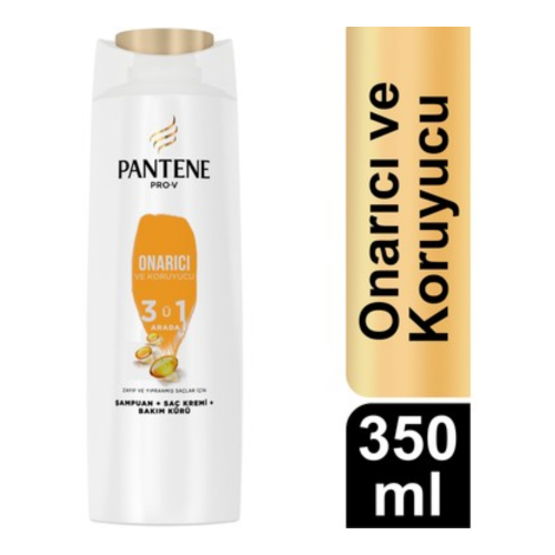 PANTENE CHAMPU 350 ML REPARADOR Y PROTECTOR 3/1