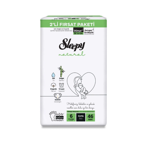 SLEEPY NAT.2 PACK OPPORTUNITY 6 NO X.LARGE 46 PACK