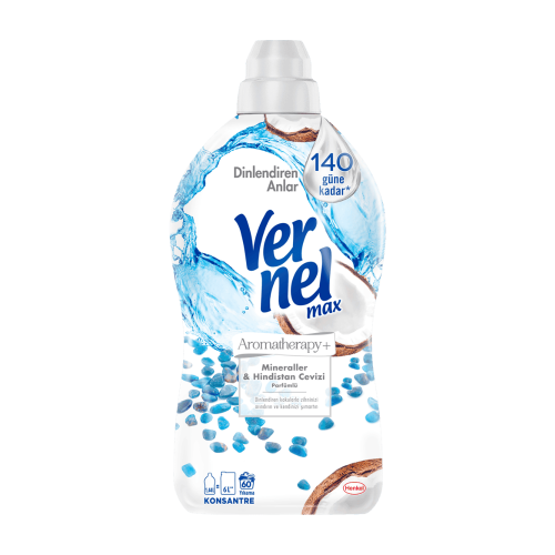 VERNEL MAX SUAVIZANTE 1440 ML AROMATERAPIA Y COCO
