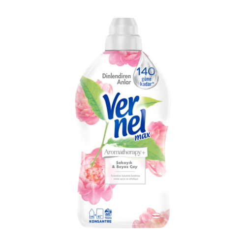 VERNEL MAX SUAVIZANTE 1440 ML AROMATERAPIA TÉ BLANCO SAKAYIK
