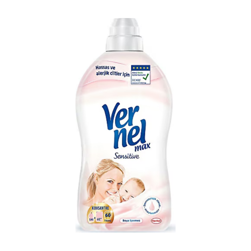 VERNEL MAX SUAVIZANTE 1440 ML SENSIBLES